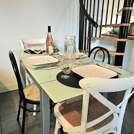 Maison Duplex Confort-cote Cour Et Jardins-centre Gare Ferienhaus